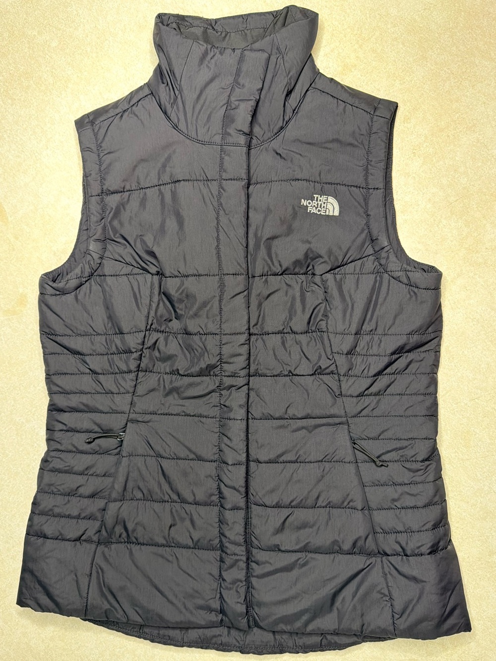 The North Face Women's Black Quilted Insulated Vest- Small